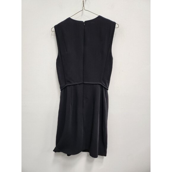 Armani Exhange Womens Little Back Mini Dress Size 4 Tie Waist Sleeveless Capsule - Picture 8 of 8